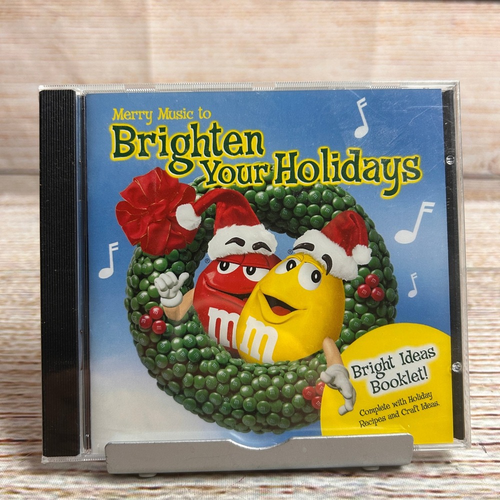 M&Ms Merry Music to Brighten Your Holidays CD 2000 BMG Christmas Various Artists